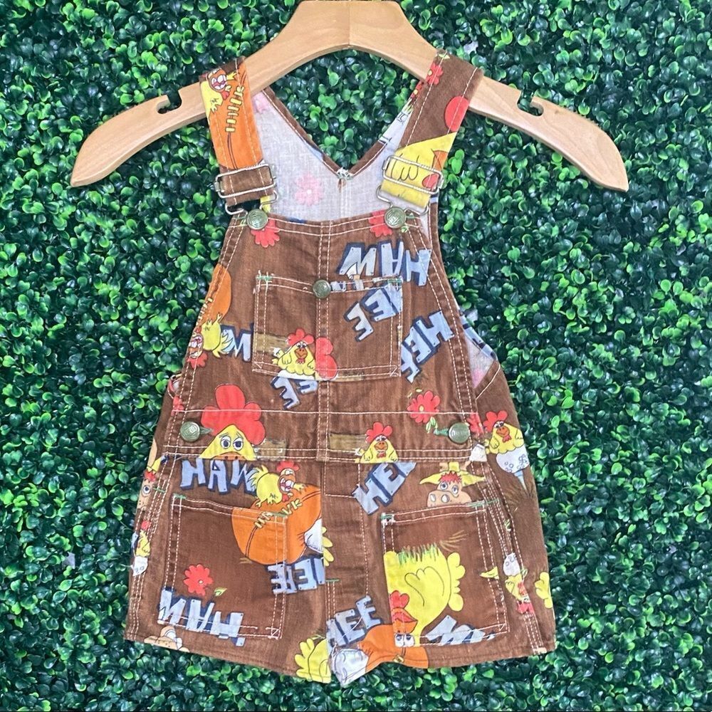 Vintage Liberty Hee Haw Toddler Overalls
